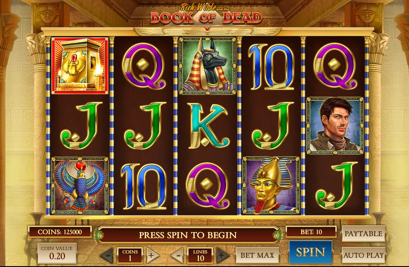 Book of Dead slot